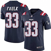 Nike Men & Women & Youth Patriots 33 Kevin Faulk Navy Blue Color Rush Limited Jersey,baseball caps,new era cap wholesale,wholesale hats